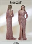 Kenzel Tamamı Payetli Abiye Elbise-9097