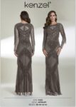 Kenzel Tamamı Taş Detaylı Abiye Elbise-9300