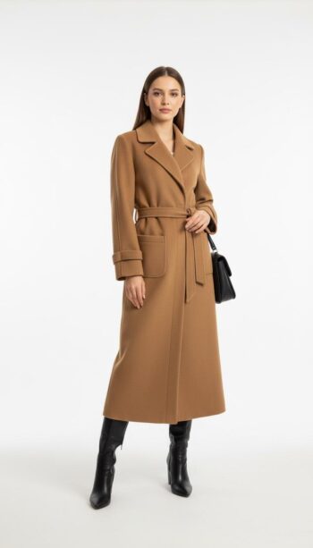 Berin V Yaka Torba Cep Kaşe Kaban-5700