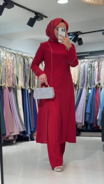 Çınar Özkan İkili Tunik Takım-2801