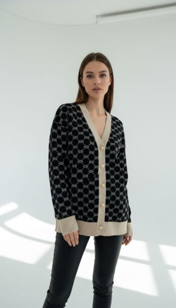 Ghisa Ribana Detaylı Hırka-3083