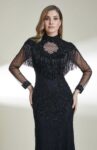 Kenzel Tamamı Taş Detaylı Abiye Elbise-9301