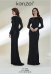 Kenzel Tamamı Taş Detaylı Abiye Elbise-9304