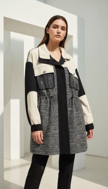 My312 Cepleri Taş Detaylı Pantolonlu Takım-1530