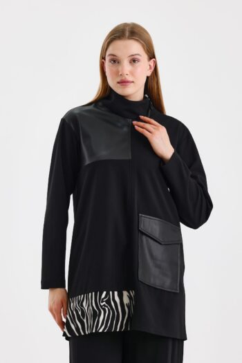 Zühre Deri Detaylı Tunik-1539