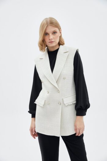 Zühre Yelek Gömlek Üçlü Taklım-1387