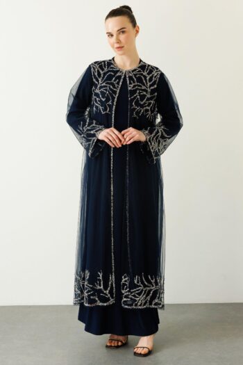 Ahsen Taş İşlemeli Abiye İkili Takım-8116