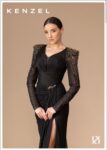 Kenzel Taş İşleme Abiye Elbise-7085