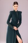 Kenzel Taş İşlemeli Abiye Elbise-7135