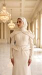 My Dreams Taş Detaylı Abiye Elbise-BİHTER